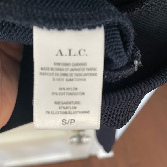 A.L.C. Carter Track Jacket blue red - Picture 2 of 5